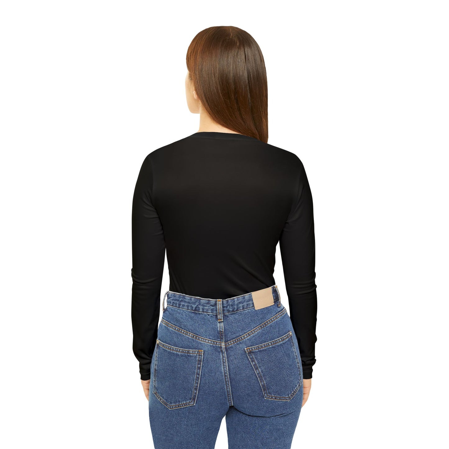 Cali Sue Women's Long Sleeve V-neck Shirt (AOP)