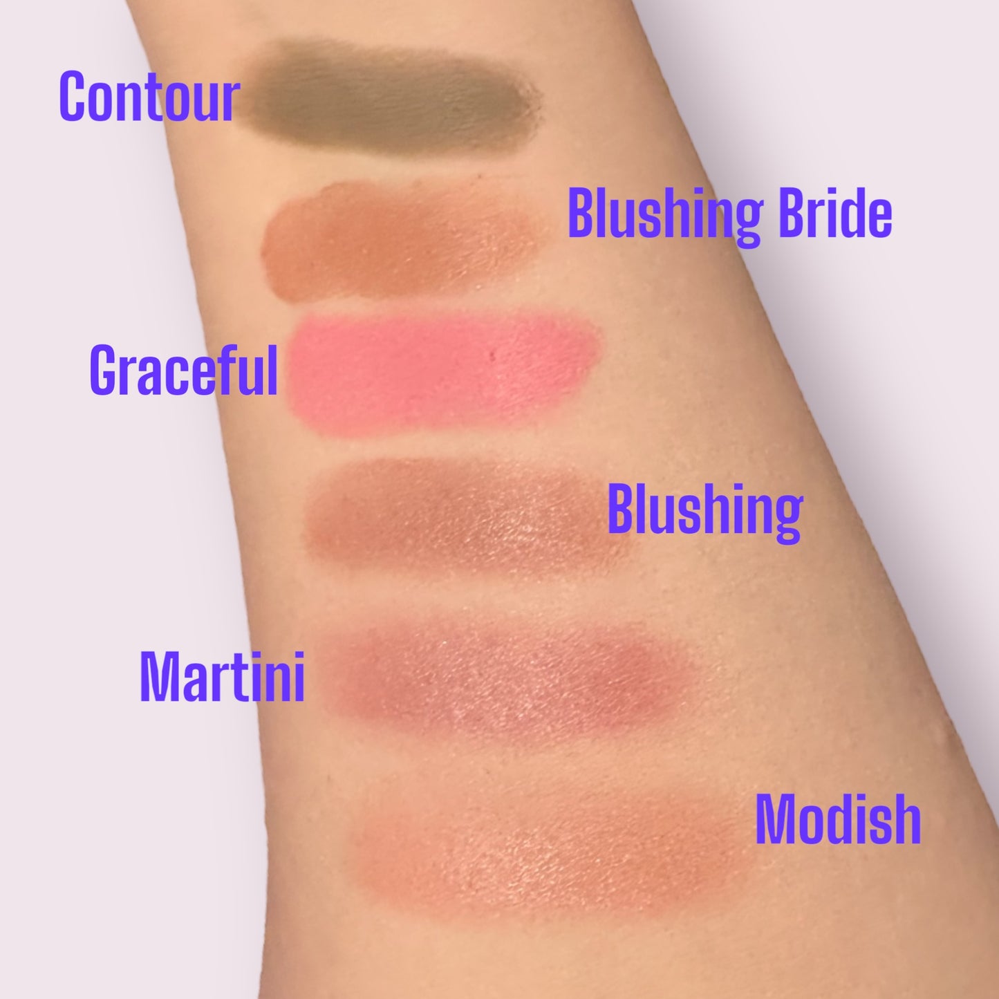 Cream Palette Medium with Blushing
