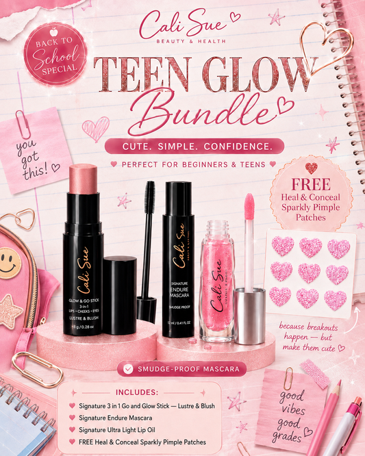 Cali Sue Signature Teen Glow Bundle — Lustre and Blush
