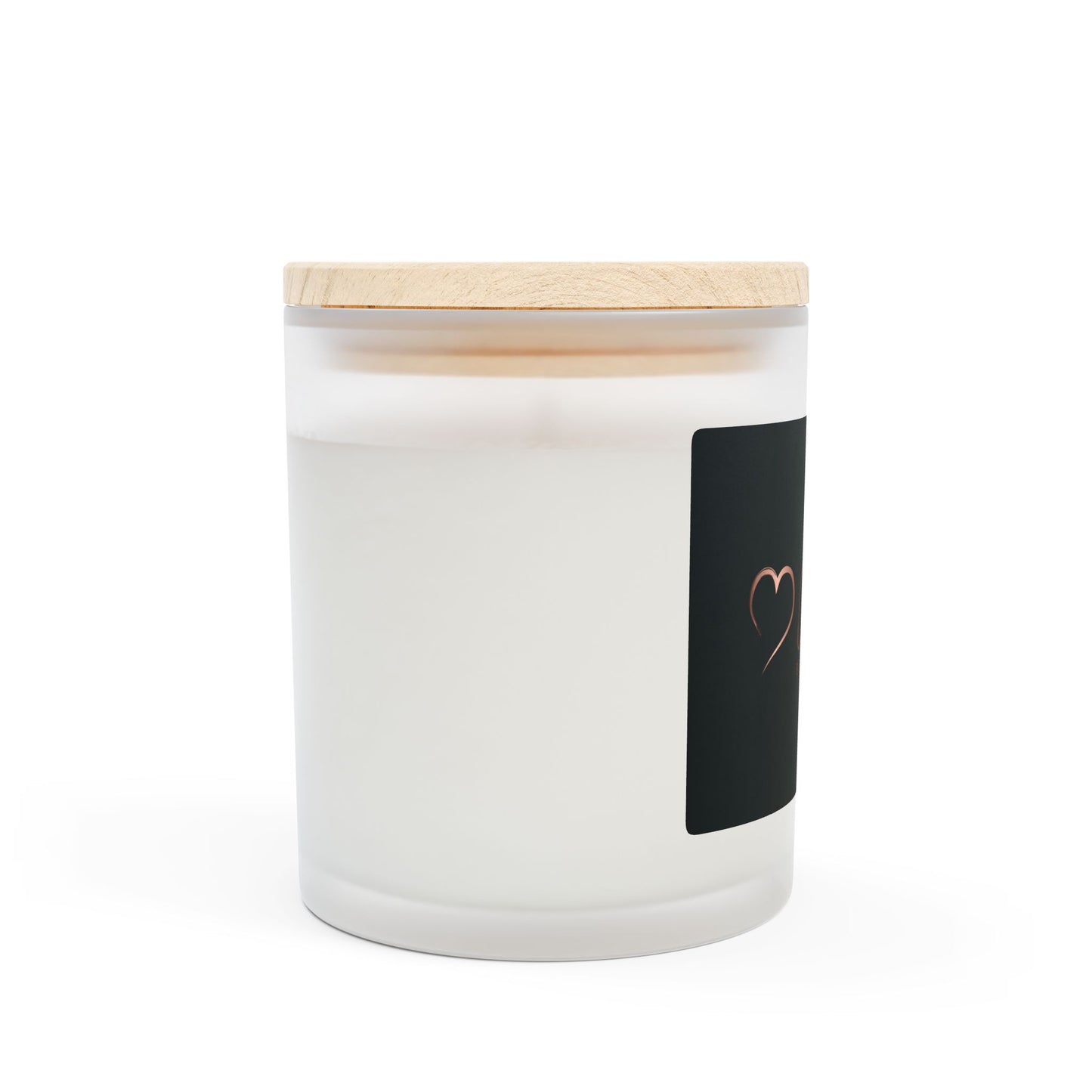 Cali Sue Wood Wick Frosted Glass Candle