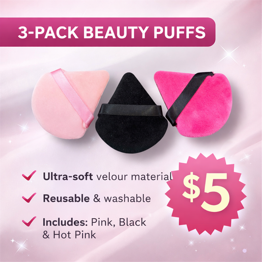 Signature 3 pack puff