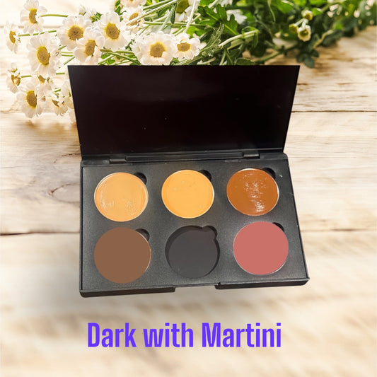 Cream Palette Dark with Martini