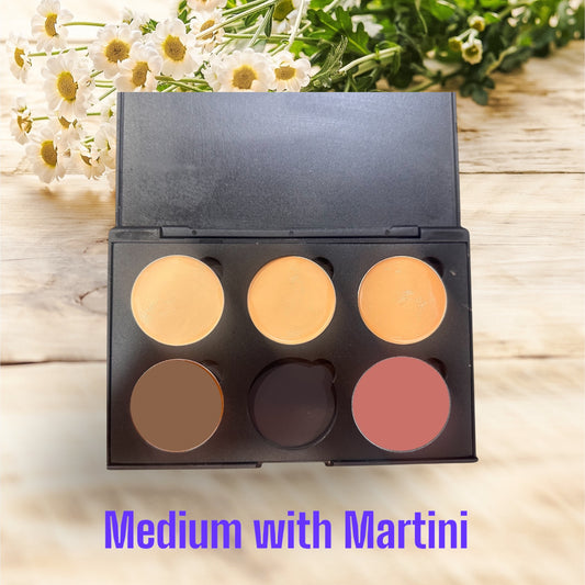 Cream Palette Medium with Martini