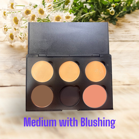 Cream Palette Medium with Blushing