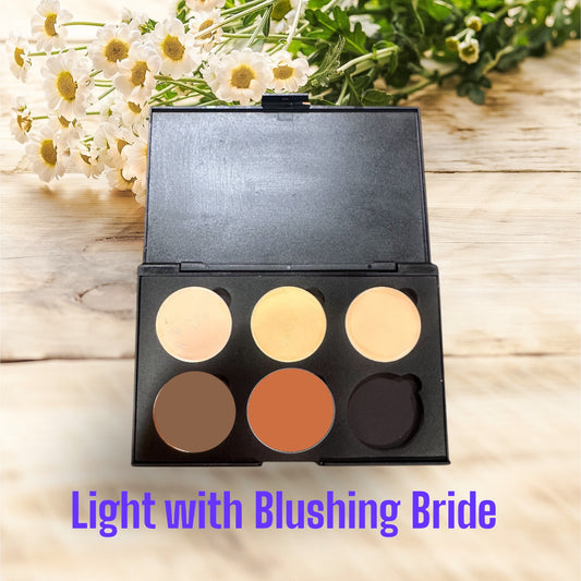 Cream Palette Light with Blushing Bride